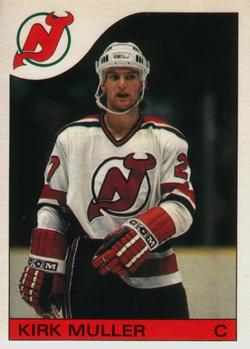 #84 Kirk Muller - New Jersey Devils - 1985-86 O-Pee-Chee Hockey
