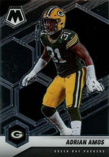 #84 Adrian Amos - Green Bay Packers - 2021 Panini Mosaic Football