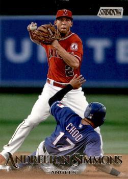 #84 Andrelton Simmons - Los Angeles Angels - 2019 Stadium Club Baseball
