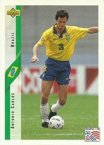 #84 Antonio Carlos - Brazil - 1994 Upper Deck World Cup Contenders English/Spanish Soccer