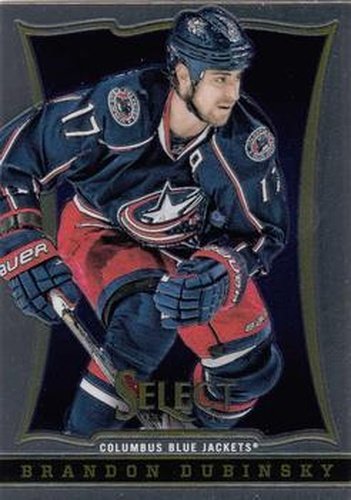 #84 Brandon Dubinsky - Columbus Blue Jackets - 2013-14 Panini Select Hockey