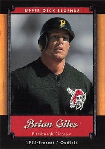 #84 Brian Giles - Pittsburgh Pirates - 2001 Upper Deck Legends Baseball