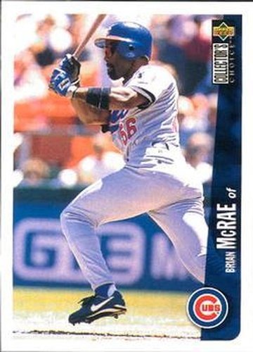 #84 Brian McRae - Chicago Cubs - 1996 Collector's Choice Baseball