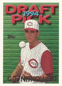 #84 C.J. Nitkowski - Cincinnati Reds - 1995 Topps Baseball
