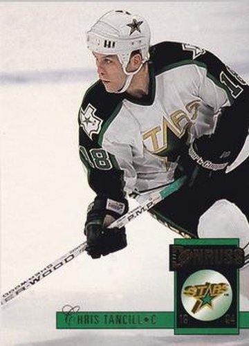 #84 Chris Tancill - Dallas Stars - 1993-94 Donruss Hockey