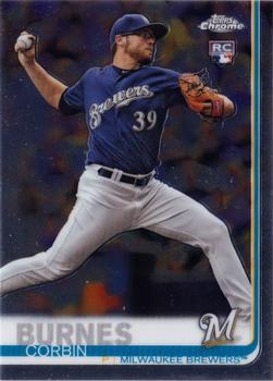 #84 Corbin Burnes - Milwaukee Brewers - 2019 Topps Chrome Baseball