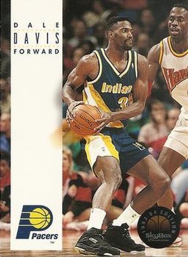#84 Dale Davis - Indiana Pacers - 1993-94 SkyBox Premium Basketball