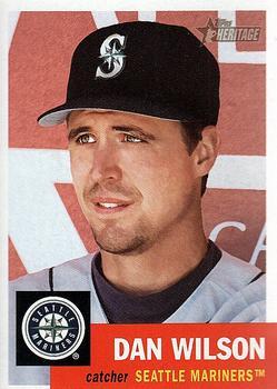 #84 Dan Wilson - Seattle Mariners - 2002 Topps Heritage Baseball