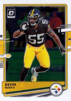 #84 Devin Bush II - Pittsburgh Steelers - 2020 Donruss Optic Football