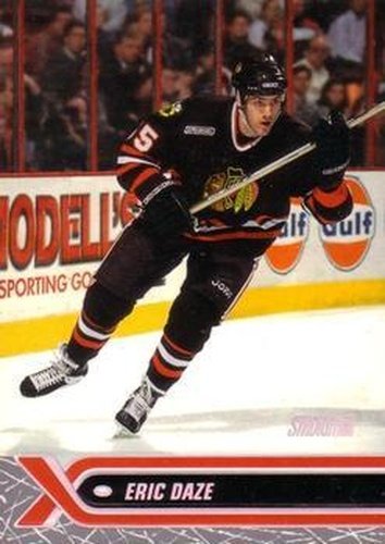 #84 Eric Daze - Chicago Blackhawks - 2000-01 Stadium Club Hockey