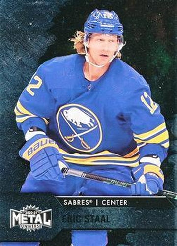 #84 Eric Staal - Buffalo Sabres - 2020-21 Skybox Metal Universe Hockey
