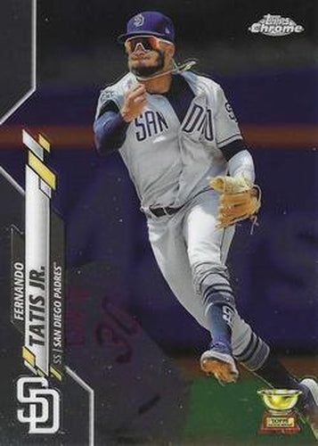 #84 Fernando Tatis Jr. - San Diego Padres - 2020 Topps Chrome Baseball