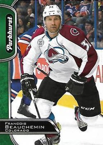 #84 Francois Beauchemin - Colorado Avalanche - 2016-17 Parkhurst Hockey