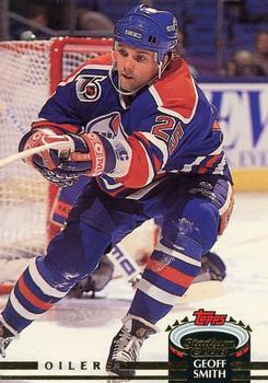 #84 Geoff Smith - Edmonton Oilers - 1992-93 Stadium Club Hockey