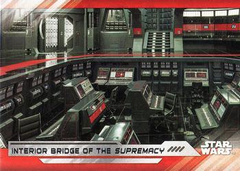 #84 Interior Bridge of the Supremacy - 2017 Topps Star Wars The Last Jedi
