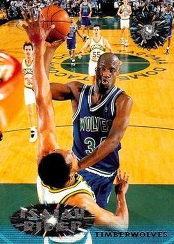 #84 Isaiah Rider - Minnesota Timberwolves - 1995-96 Stadium Club Basketball