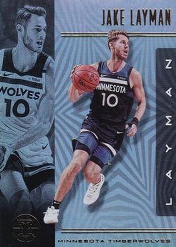 #84 Jake Layman - Minnesota Timberwolves - 2019-20 Panini Illusions Basketball