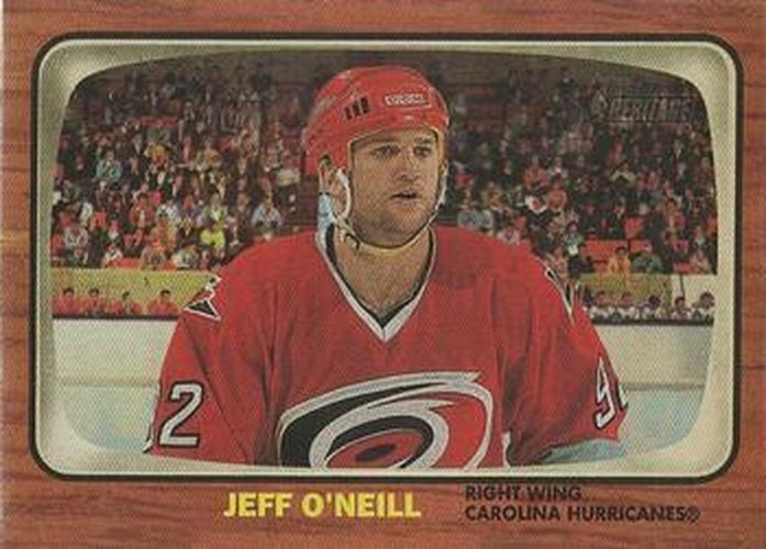 #84 Jeff O'Neill - Carolina Hurricanes - 2002-03 Topps Heritage Hockey