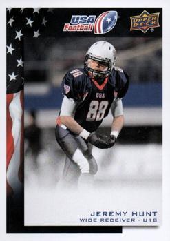 #84 Jeremy Hunt - USA - 2014 Upper Deck USA Football