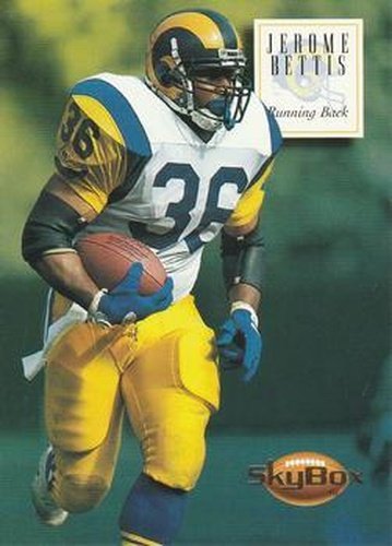 #84 Jerome Bettis - Los Angeles Rams - 1994 SkyBox Premium Football
