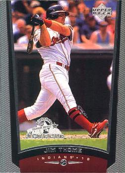 #84 Jim Thome - Cleveland Indians - 1999 Upper Deck Baseball
