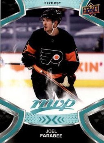 #84 Joel Farabee - Philadelphia Flyers - 2021-22 Upper Deck MVP Hockey