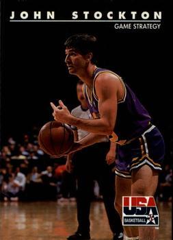 #84 John Stockton - USA - 1992 SkyBox USA Basketball