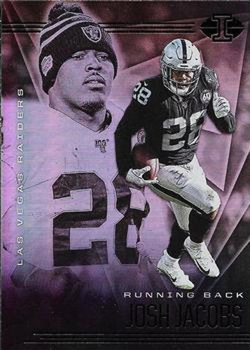 #84 Josh Jacobs - Las Vegas Raiders - 2020 Panini Illusions Football