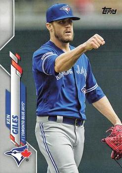 #84 Ken Giles - Toronto Blue Jays - 2020 Topps Baseball