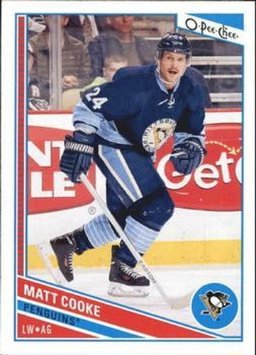 #84 Matt Cooke - Pittsburgh Penguins - 2013-14 O-Pee-Chee Hockey