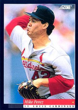 #84 Mike Perez - St. Louis Cardinals -1994 Score Baseball