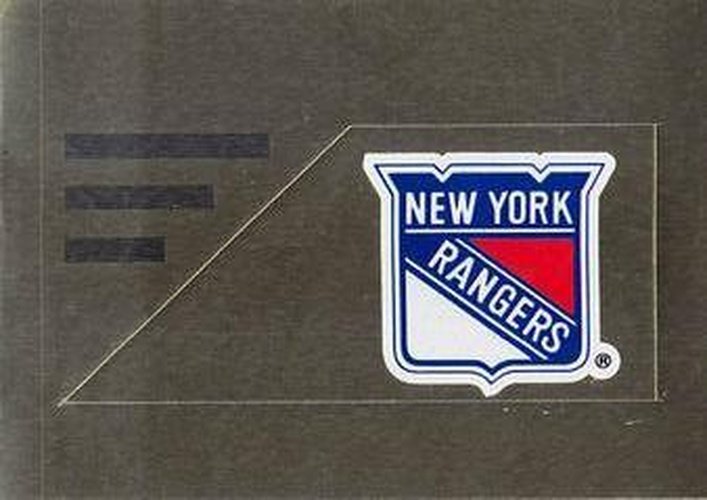 #84 New York Rangers Logo - New York Rangers - 1994-95 Panini Hockey Stickers