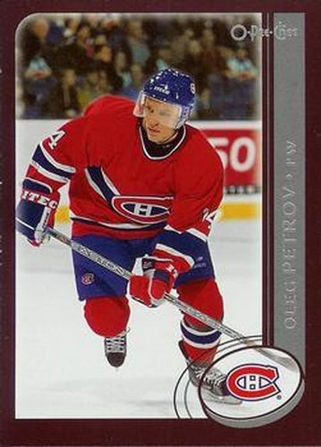 #84 Oleg Petrov - Montreal Canadiens - 2002-03 O-Pee-Chee Hockey