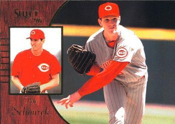 #84 Pete Schourek - Cincinnati Reds - 1996 Select Baseball