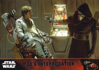 #84 Poe's interrogation - 2015 Topps Star Wars The Force Awakens