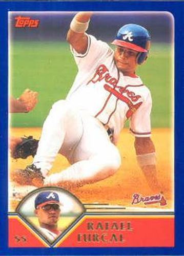 #84 Rafael Furcal - Atlanta Braves - 2003 Topps Baseball