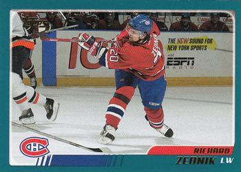 #84 Richard Zednik - Montreal Canadiens - 2003-04 Topps Hockey