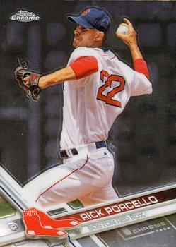 #84 Rick Porcello - Boston Red Sox - 2017 Topps Chrome Baseball