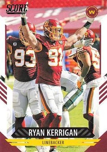 #84 Ryan Kerrigan - Washington Football Team - 2021 Score Football