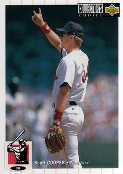 #84 Scott Cooper - Boston Red Sox - 1994 Collector's Choice Baseball