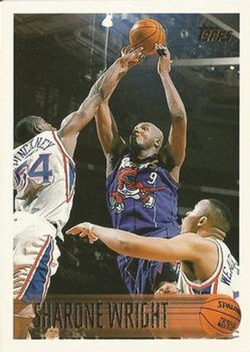 #84 Sharone Wright - Toronto Raptors - 1996-97 Topps Basketball
