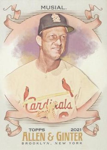 #84 Stan Musial - St. Louis Cardinals - 2021 Topps Allen & Ginter Baseball