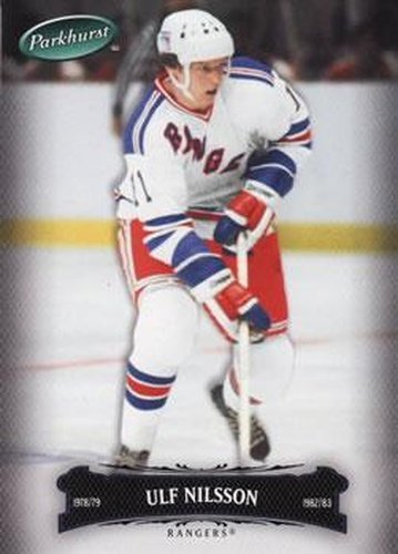 #84 Ulf Nilsson - New York Rangers - 2006-07 Parkhurst Hockey