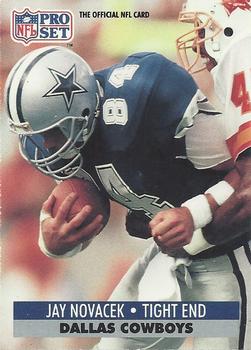 #484 Jay Novacek - Dallas Cowboys - 1991 Pro Set Football