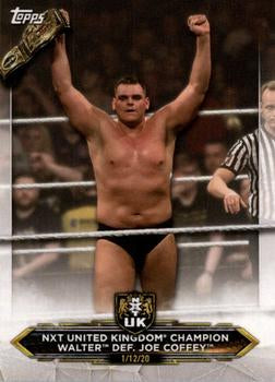 #84 WALTER / Joe Coffey - 2020 Topps WWE NXT Wrestling
