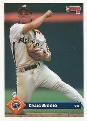 #84 Craig Biggio - Houston Astros - 1993 Donruss Baseball