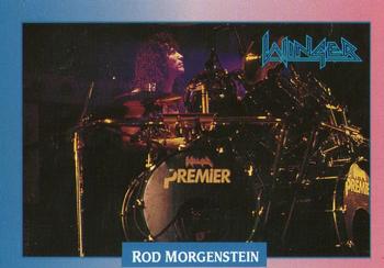 #84 Rod Morgenstein - 1991 Brockum Rock Cards