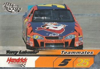 #84 Terry Labonte - Hendrick Motorsports - 2002 Press Pass Trackside Racing