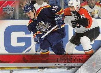 #84 Nathan Horton - Florida Panthers - 2005-06 Upper Deck Hockey