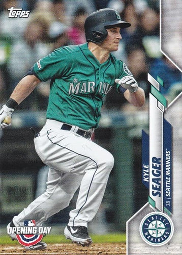 #84 Kyle Seager - Seattle Mariners - 2020 Topps Opening Day Baseball